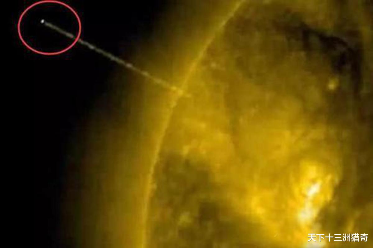 NASA|带双翼的外星飞船？NASA公布太阳照片，疑发现UFO正吸取太阳能量