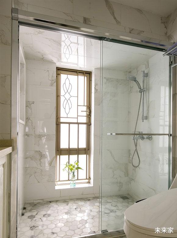 「」特别漂亮的两房装修，居然还是美式风格设计，小户型这样装错不了