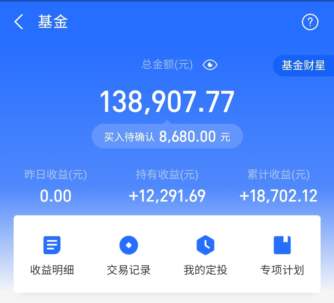 「」基金购买之路，走自己的路，让别人说去吧，走别人岂不是让别人无路可走？