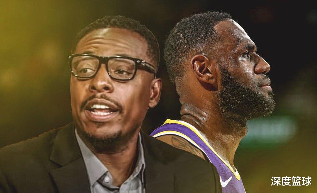 勒布朗·詹姆斯@詹姆斯不是历史前5？皮尔斯打起嘴炮，却被前队友怒怼：亵渎神明