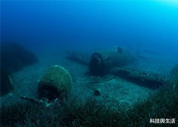 ##在海洋深处，潜水员发现一飞机残骸，机舱内出现神奇的一幕！