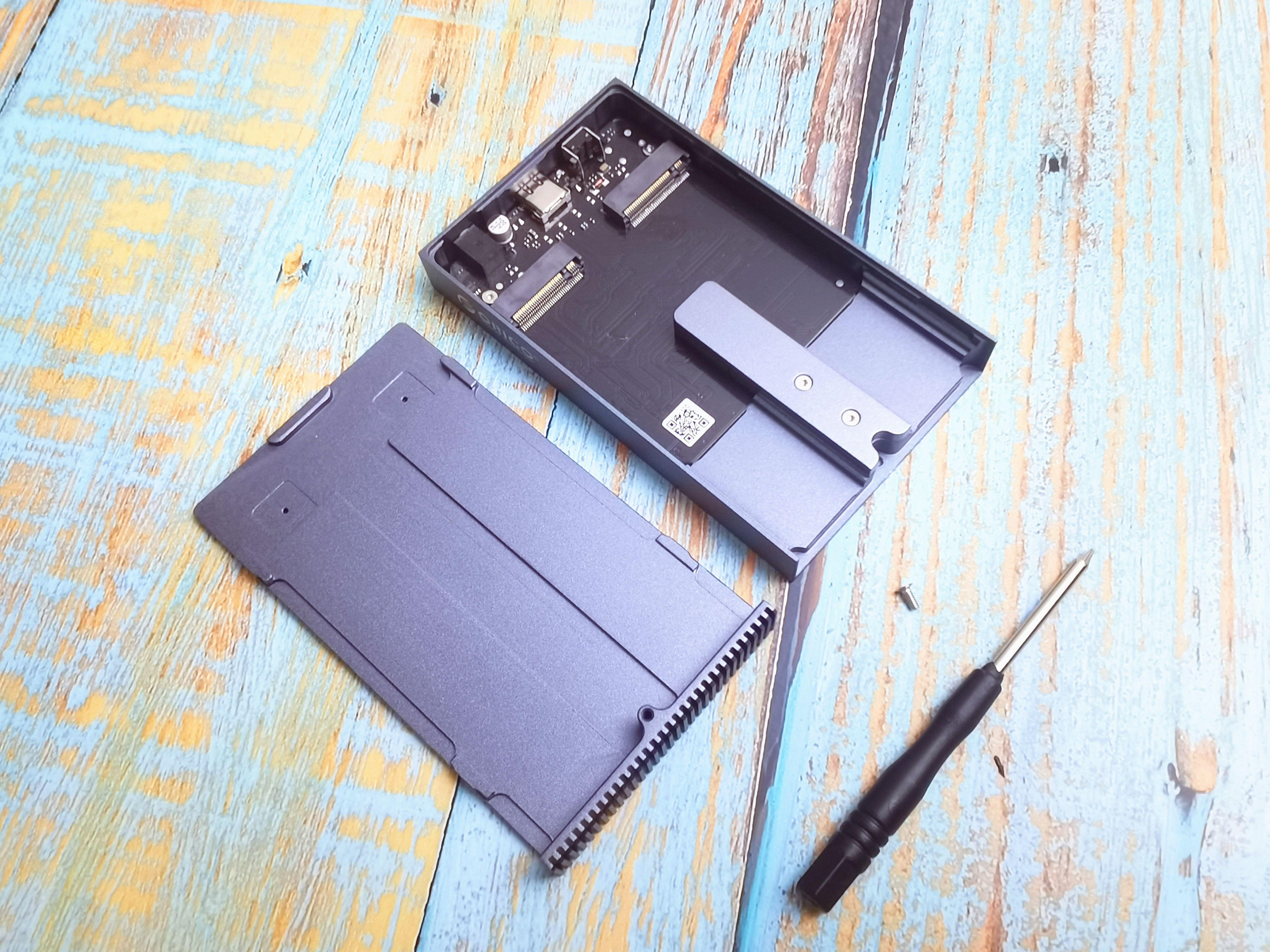 安卓|两块硬盘一起读写？奥睿科M.2 NVMe双盘位固态硬盘盒使用评测