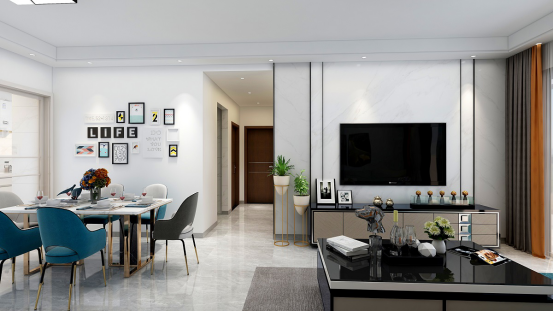 |轻奢风格这样设计，才有家的味道