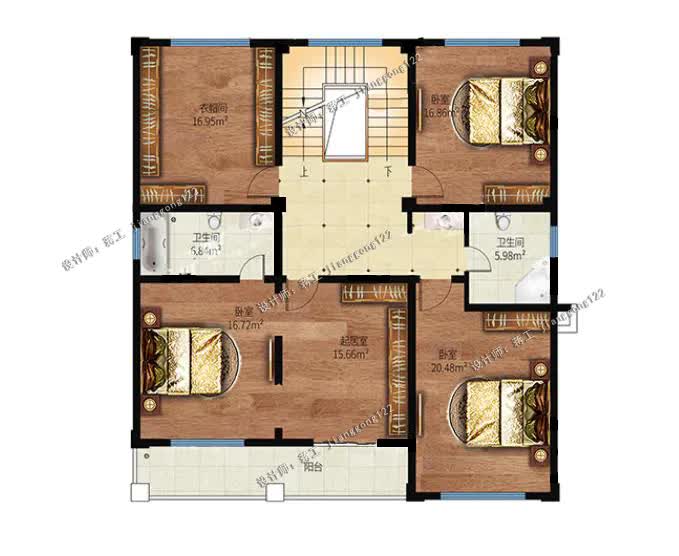 |经典二层欧式别墅，30万盖好别墅，日子红红火火大方，有条件建起