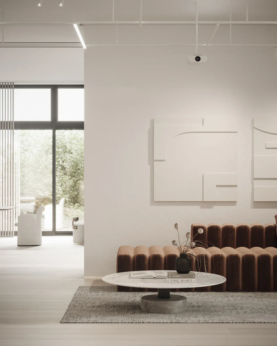 |400㎡独栋别墅,极简格调下的东方禅意