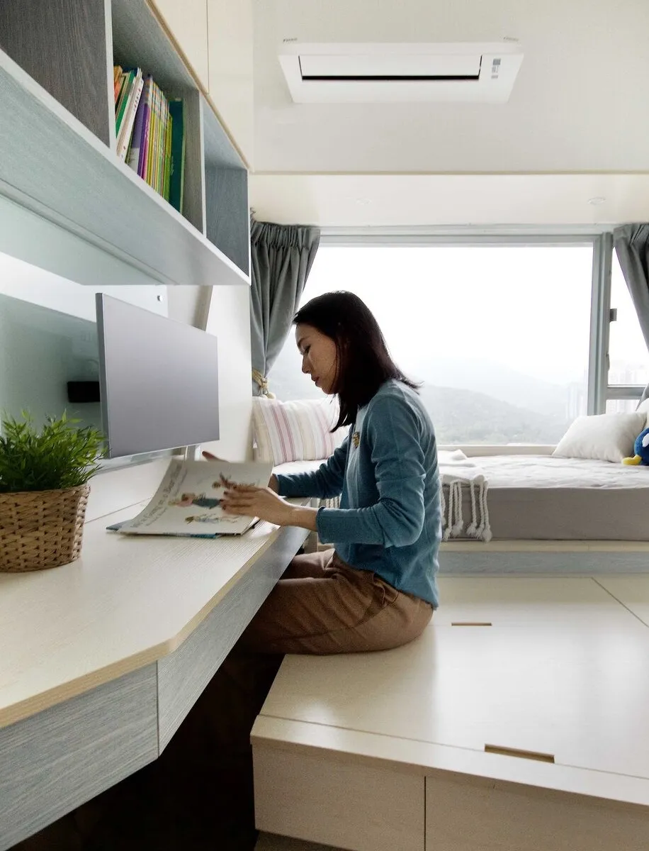 『』逆天爆改，49㎡被设计师玩到了极致！一房瞬间变四房！