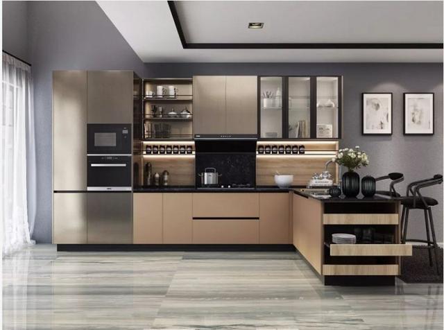 |极简开放式厨房设计，这才叫顶级！