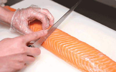 「三文鱼」粪水池里的三文鱼,却成为餐桌上的美味