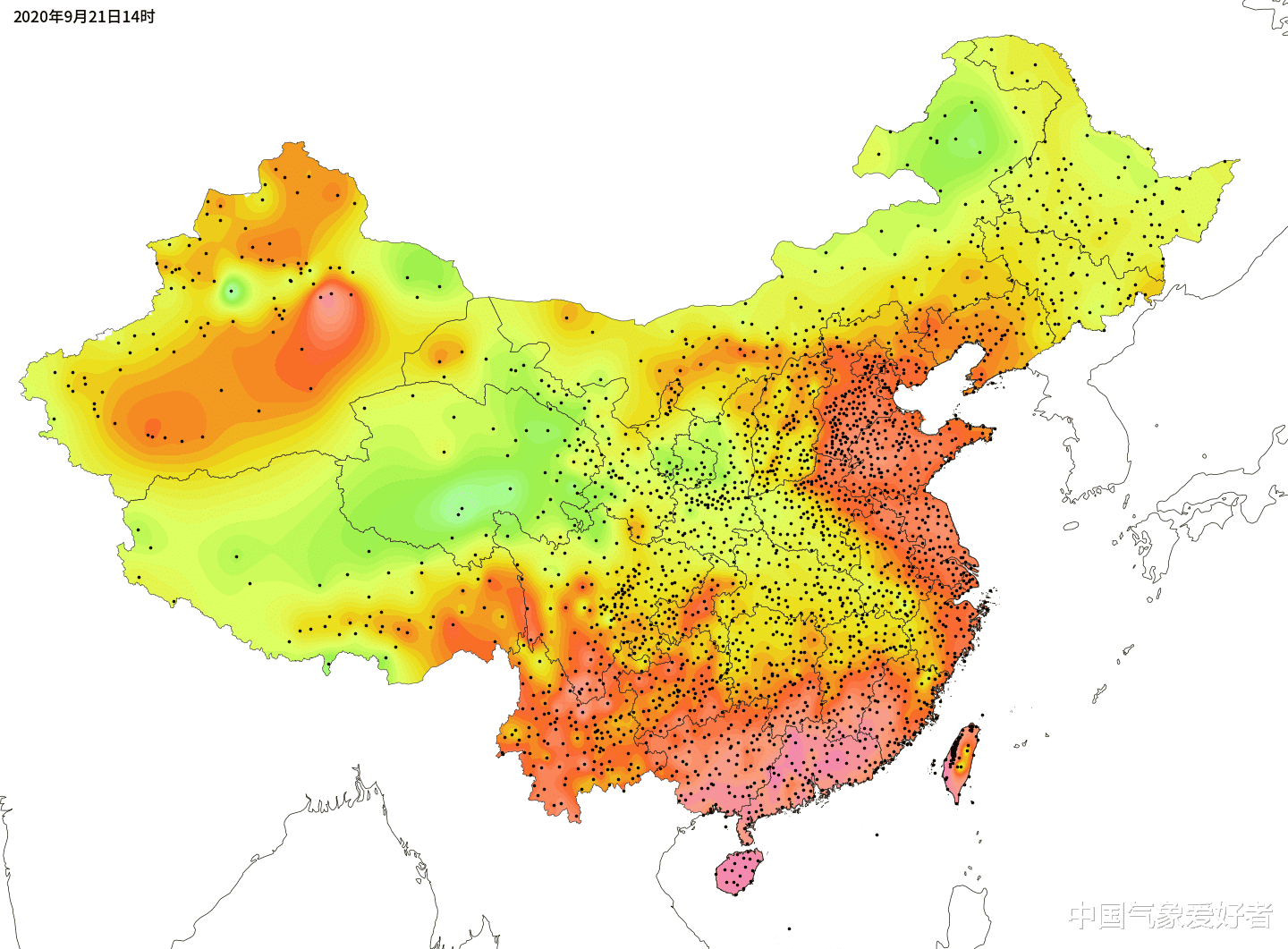 中国气象爱好者|秋天绕道攻入江南，十年来最早！网友：今年冬天要把我们冻哭吗