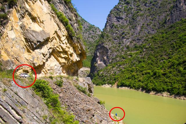 #秦岭#秦岭山阳金钱河｜这河里能钓鱼不？有点险，禁止钓鱼，但能钓寂寞