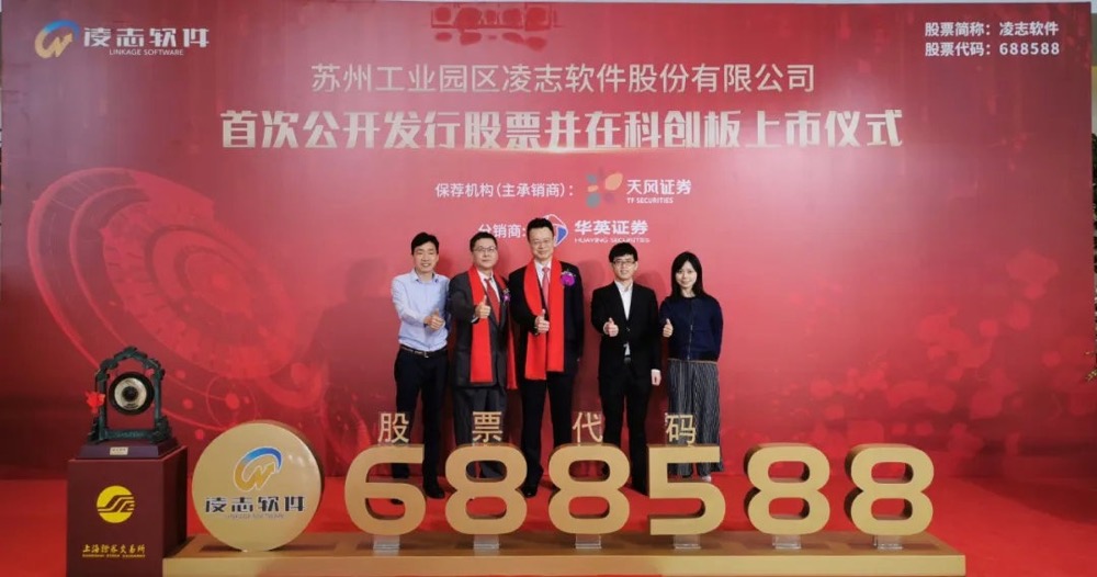 钢铁业：凌志软件科创板上市首日大涨264.9% 金融领域收入占比约7成