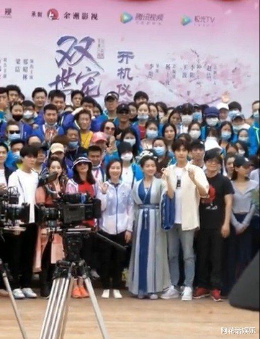 「梁洁」《双世宠妃3》开机路透：梁洁造型惊艳，最瘦版“八王爷”来袭！