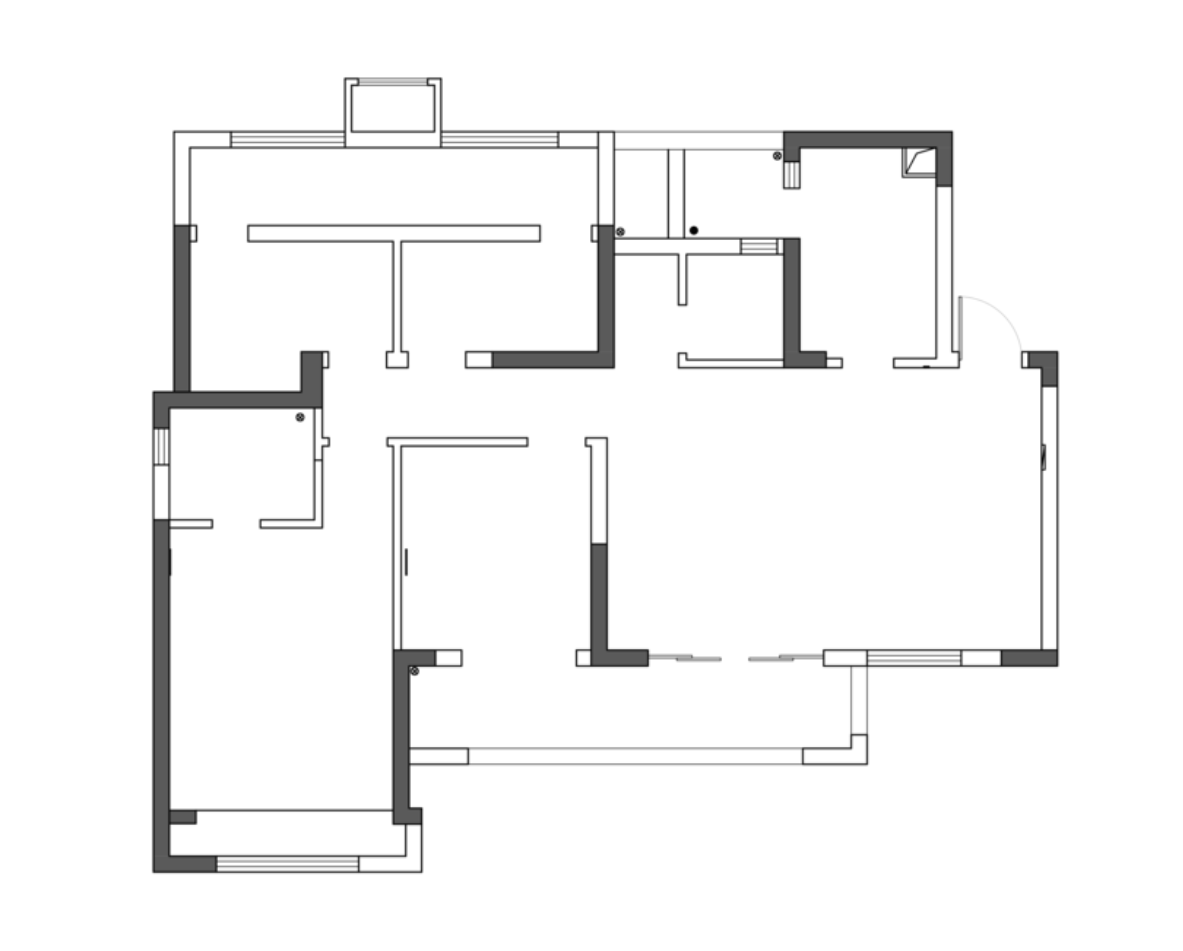 |难怪“横厅”结构的新房，越来越受欢迎，看了她家才知道有多爽