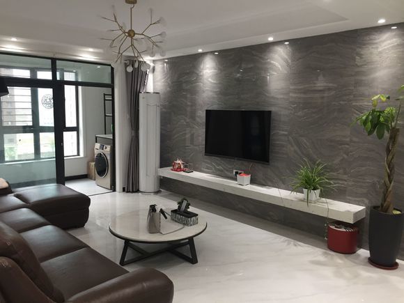 |装修太美了，邻居纷纷效仿，现代简约，黑白灰格调，经典大气