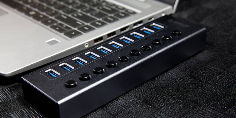 |漂亮的不像实力派 ORICO USB3.0集线器