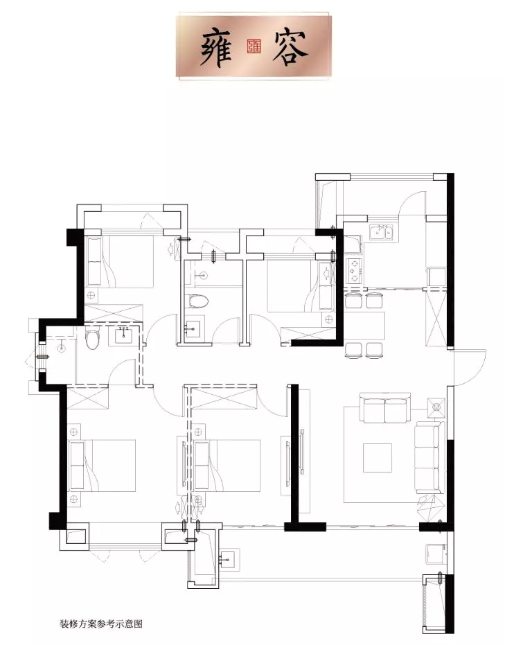 雍锦和府东方美学示范区盛放，惊艳全城！