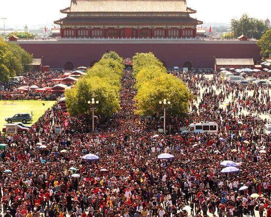 『』这个五一假期，人山人海还会出现吗