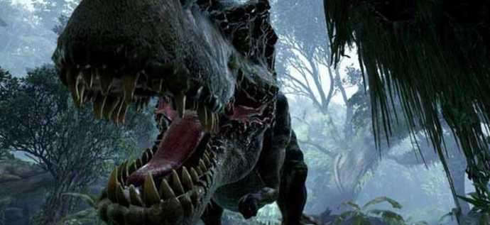 『外星人』恐龙化石中出现外星人头盖骨！专家: 第一批来的，都被吃了