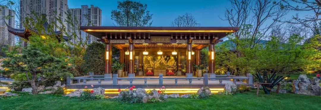 超有质感的中式庭院