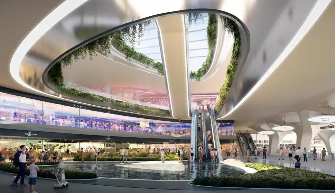 观楼客 扎哈团队又中标!400米双子塔项目重新构筑深圳湾天际线