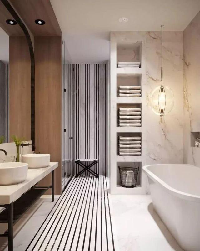 一个漂亮的洗漱台，惊艳整个家！