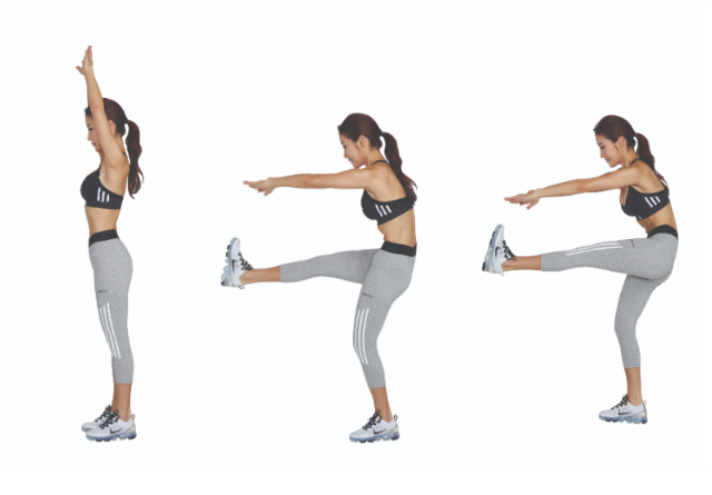 #健身#跟着「韩国第一健身女王」高速瘦！3招有氧燃脂操