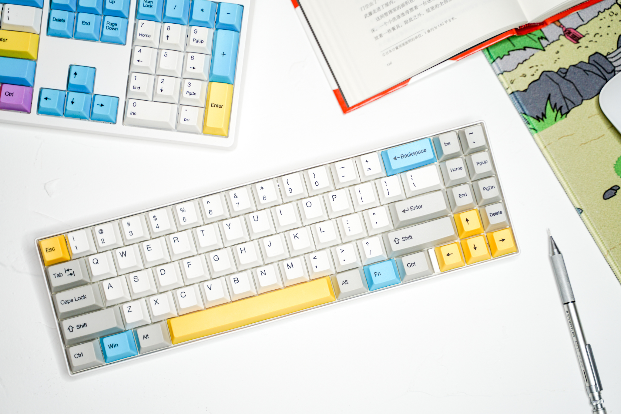 电池|双模双配列，一把可玩性挺高的机械键盘-GANSS ALT71