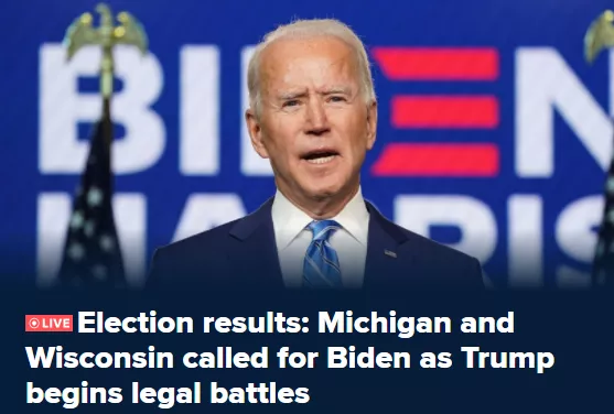 美国大选|拜登，仅差几票了！美股疯涨割韭菜？A股3300攻坚战打响！