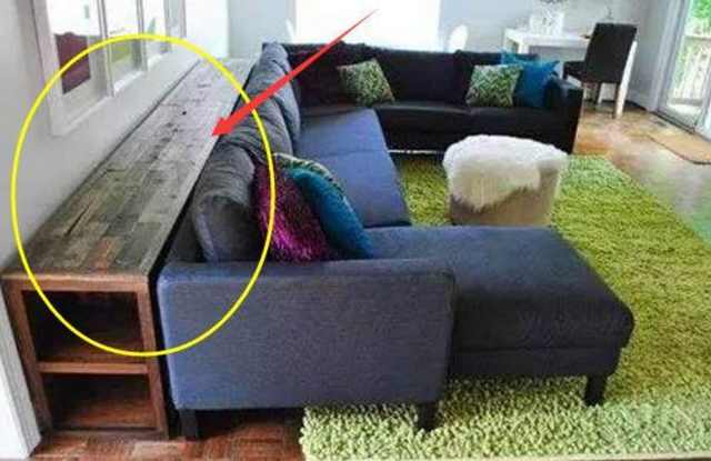 榻榻米|越来越多人在沙发后加一块木板,太聪明了,看完回家马上做一个