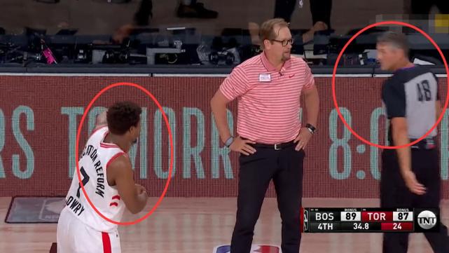 洛瑞|心疼！洛瑞6犯离场后，谁注意他这举动，心中是何等的悲凉