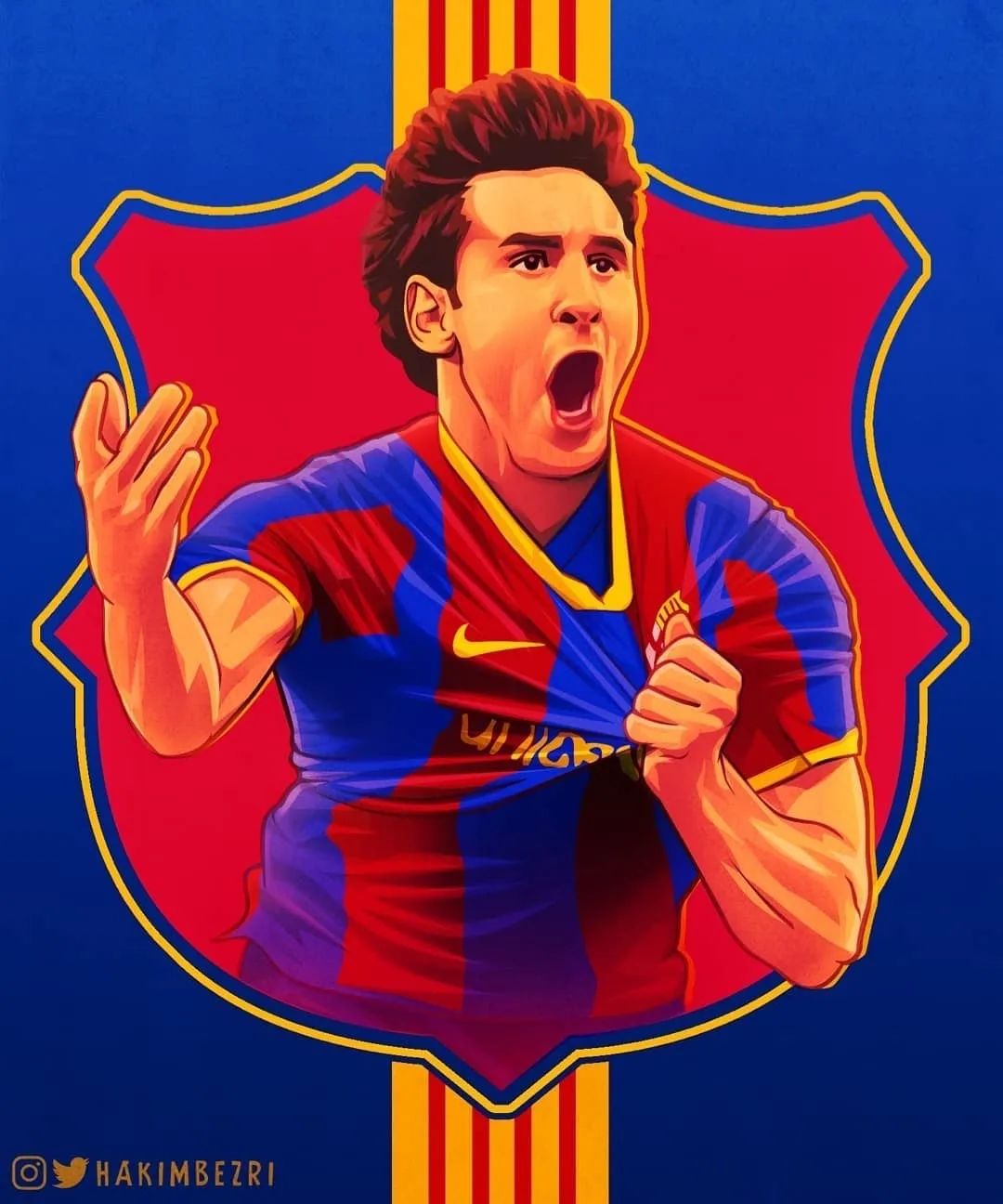 「梅西」满屏的梅西，内马尔直接上图