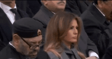 川普妻子面容變樣，網友挖驚天陰謀：白宮有兩個總統夫人？！-圖6