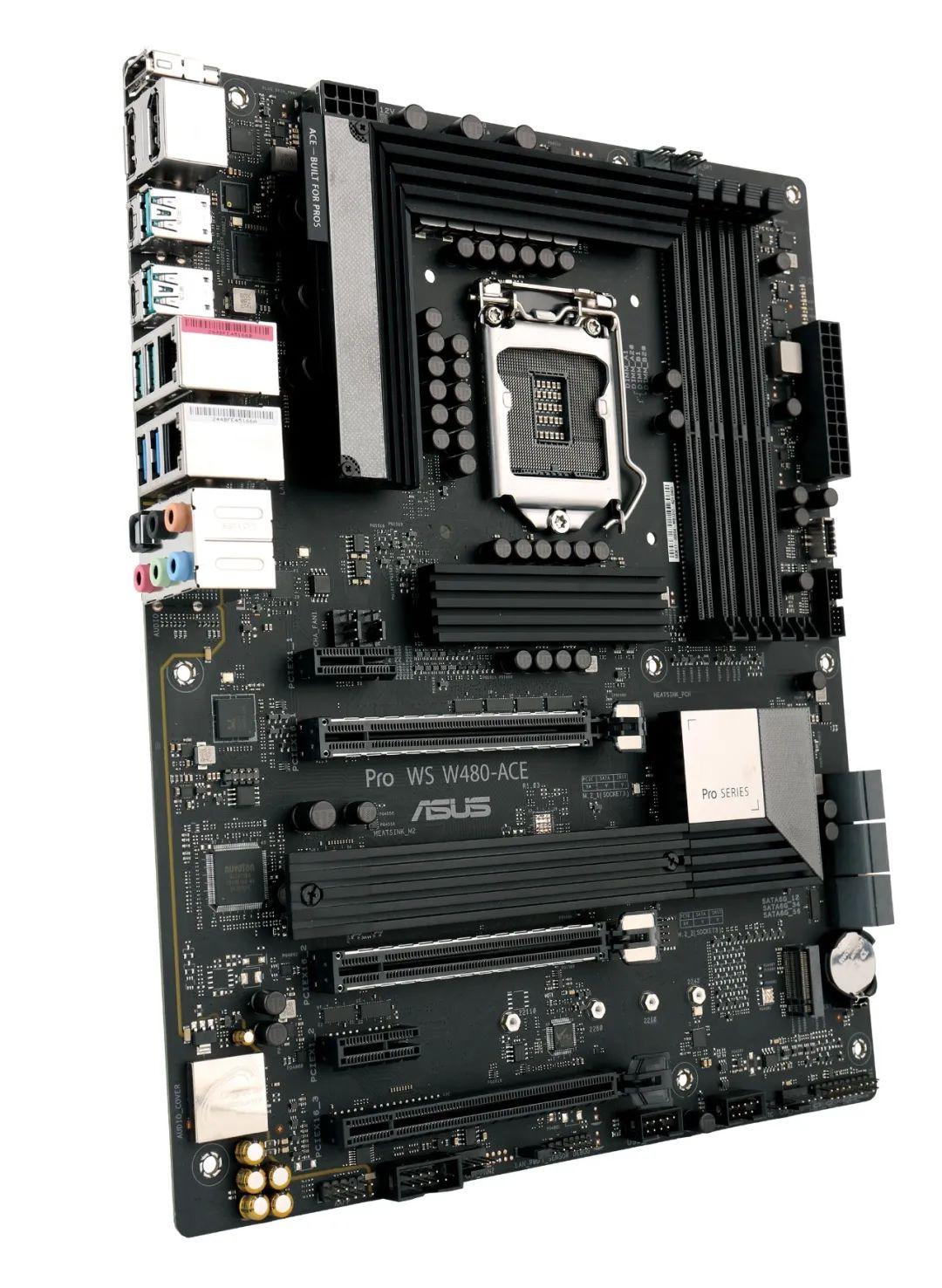 顺丰速运|比Z490更专业、兼容性更好！华硕PRO WS W480-ACE主板实战