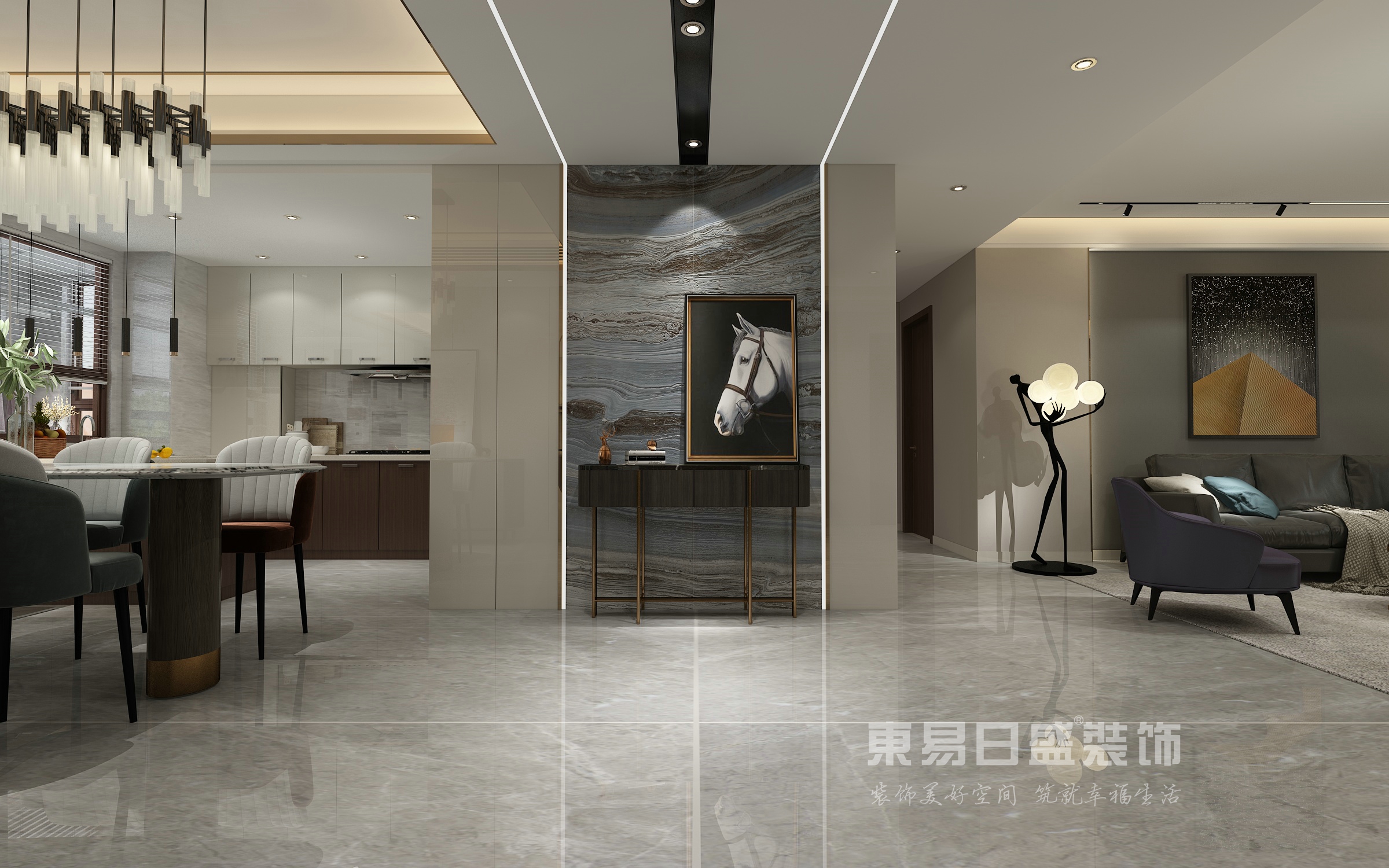 |190㎡现代风,个性独特的高级感