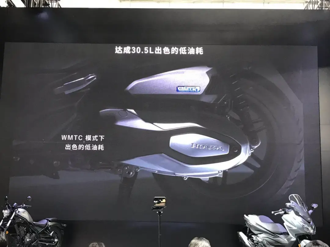本田NSS350踏板和國產CM300巡航車亮相北京車展-圖6