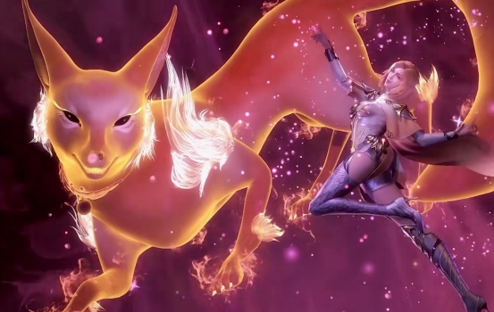 『狐狸』斗罗:当胡列娜摆出“狐狸弯”时,弹幕出奇的一致,网友看嗨了!