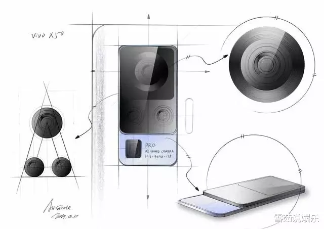 「vivo x」vivo X50梦幻外观再引领潮流，7.4xmm厚度当下最轻薄5G手机