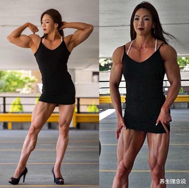 『健身』韩国肌肉\女金刚\，身材已不复从前精致，为什么肌肉难以保持