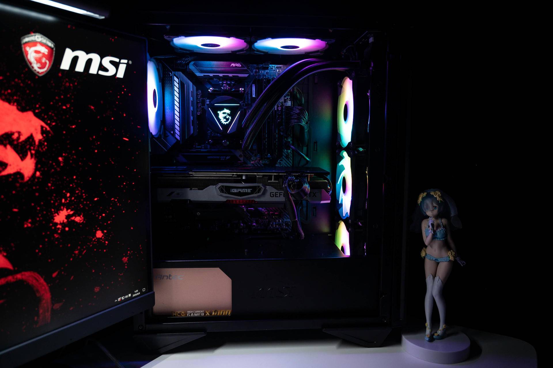 VR|微星氪金枪新品，MPG GUNGNIR 110R中塔机箱