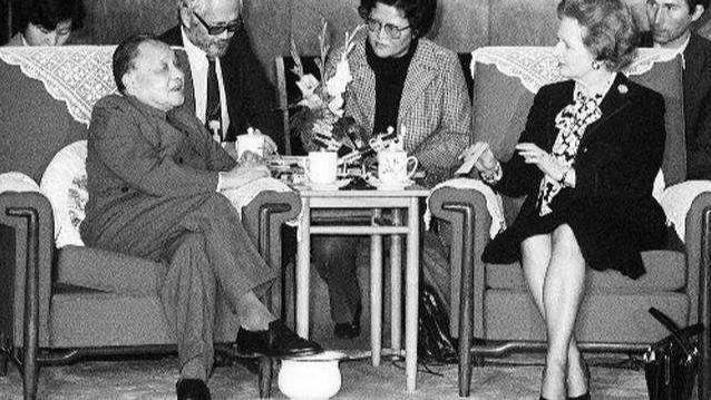 撒切尔夫人|1997年香港回归，邓小平虽享荣光，其实毛主席才是计深远