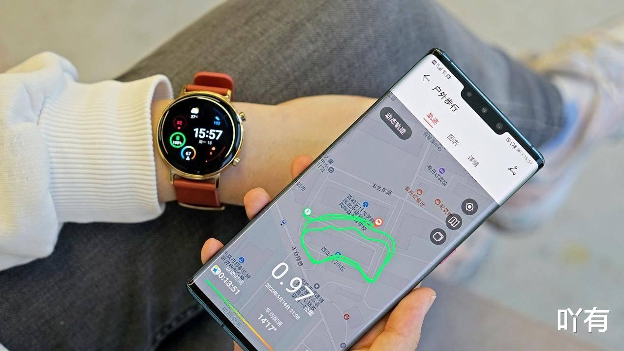【Python】华为Watch GT2新增动态轨迹功能：晒运动成果新方式，超酷！