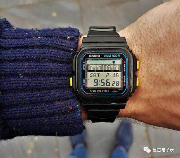 #卡西欧#卡西欧唯一钓鱼主题方块——CASIO FT 100w