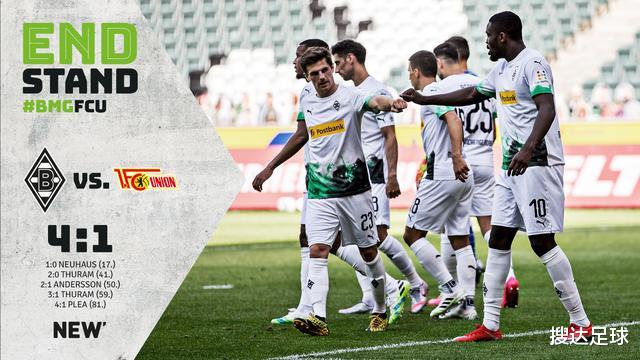 「德甲」4-1，德甲劲旅冲上第3！22岁新星双响，单膝跪地为美国黑人发声