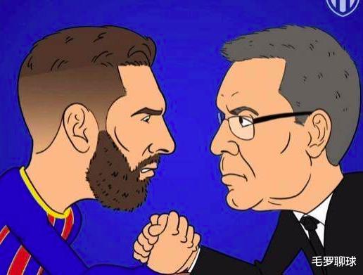 巴塞罗那|凌晨0点梅西官宣重大决定，结局比C罗悲惨，巴萨做人差皇马太远