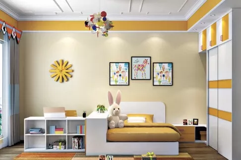 「粉色」靓宅速配六一特献丨儿童房配色怎么选