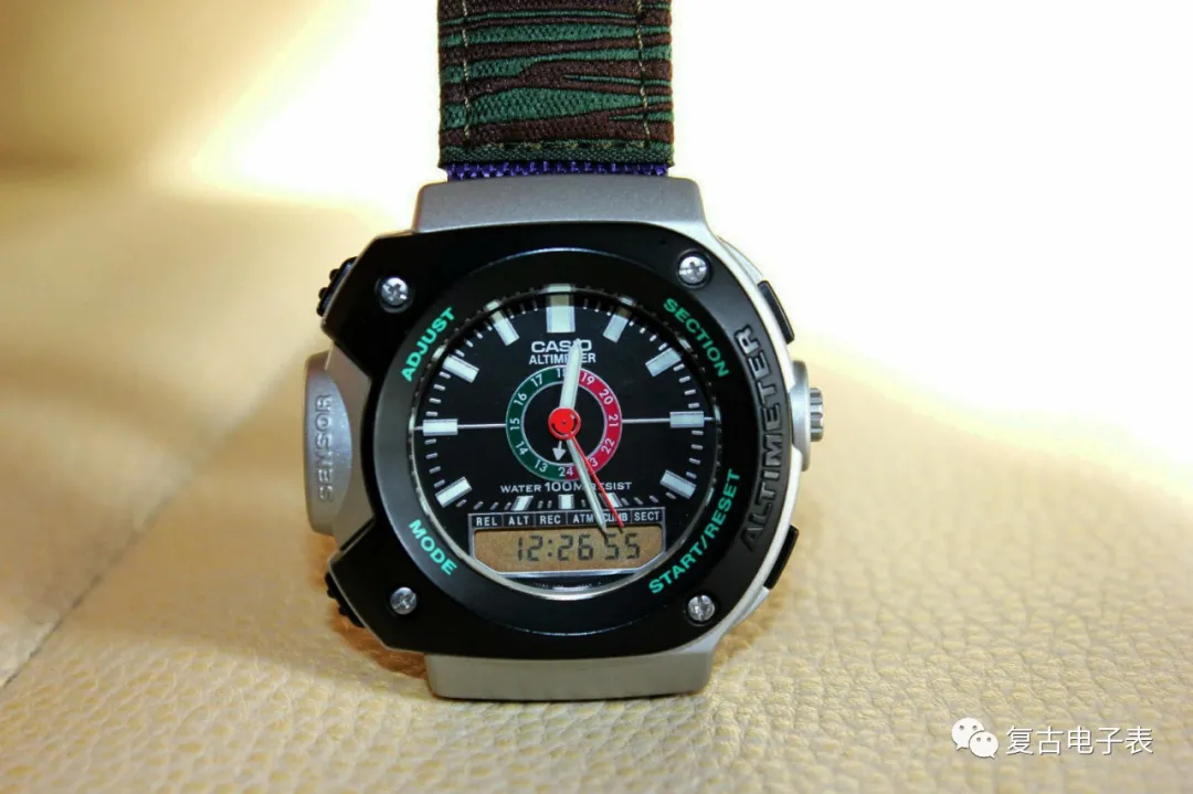 传感器|将气压传感器进行到底——CASIO ALTIMETER AW360/370