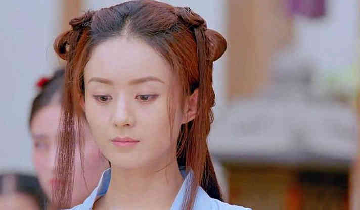 赵丽颖■古装剧里的染发女星, 赵丽颖上榜, 个个美翻, 谁知到图四画风突变