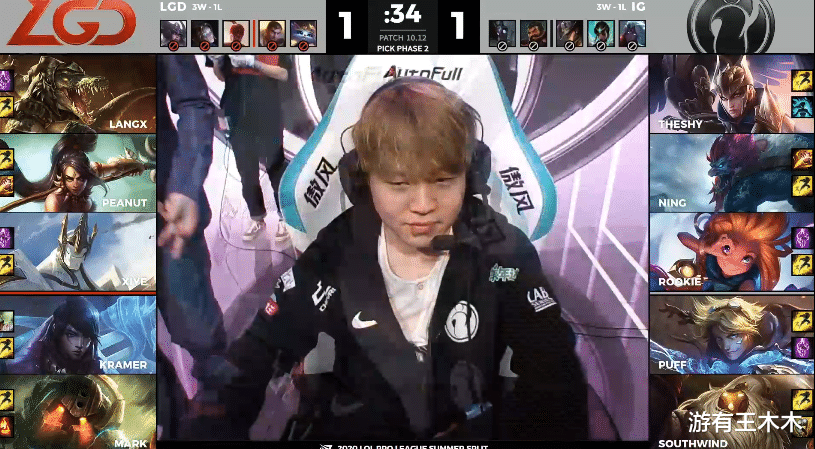 「theshy」TheShy领先无尽却赢不了比赛，Puff惨遭教学，赛后狼行被花生安慰