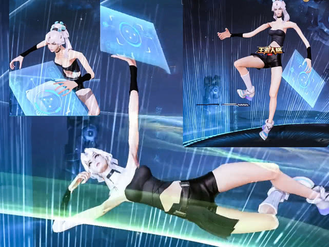 ▲天气太热，天狼绘梦者换装换出场动作后，百万玩家爱上了上官婉儿