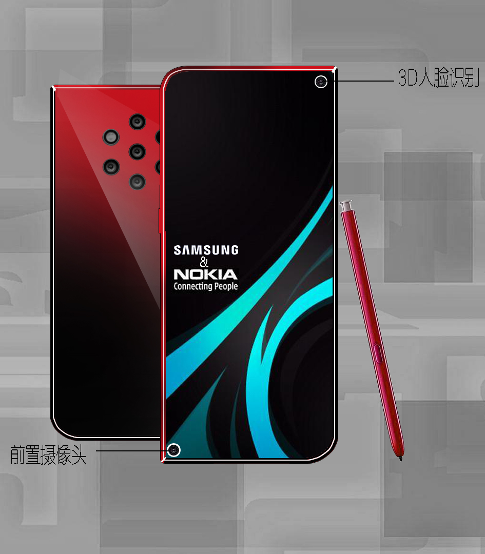 OLED|2021年三星联名诺基亚推出屏下镜头新旗舰NOTE30